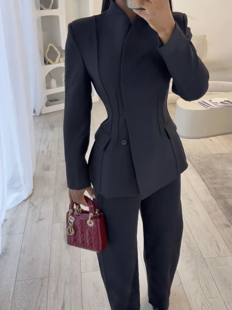 The Serene Autumn Suit