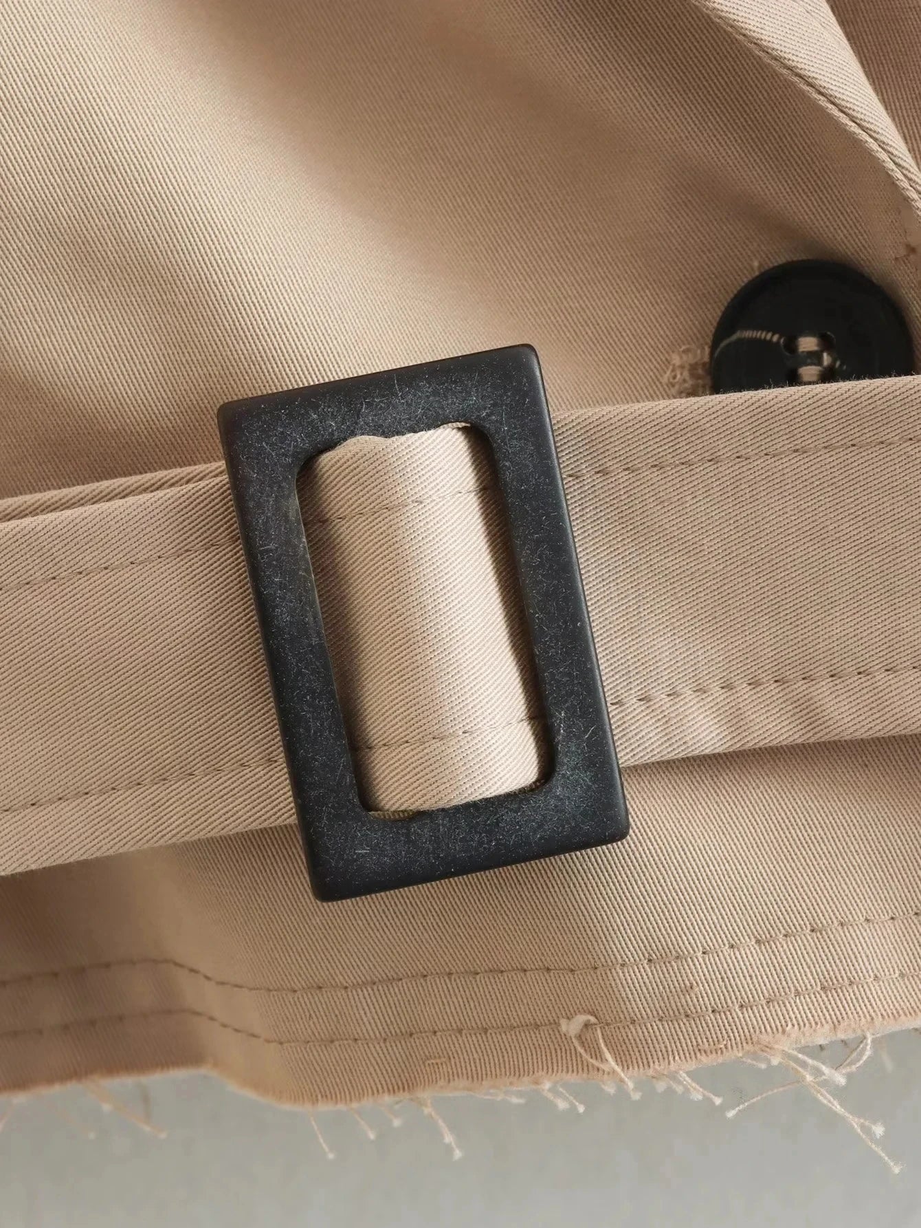 Ivory Symphony Double-Breasted Jacket