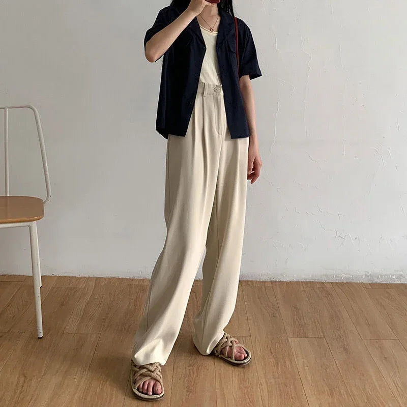 The Minimalist Monolith Wide Leg