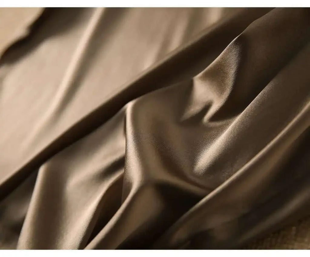 Satin Lustre Blouse Tee