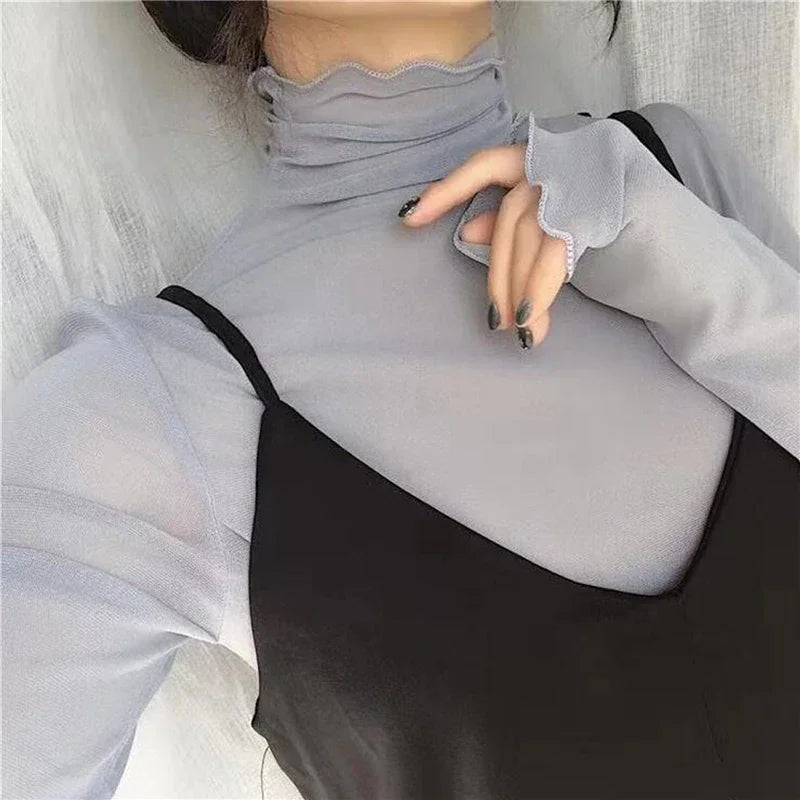 Timeless Allure Turtleneck Shirt