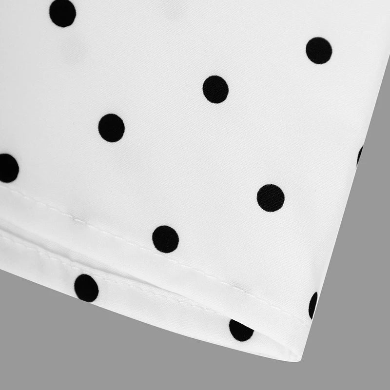 Midnight Dot Maxi Dress