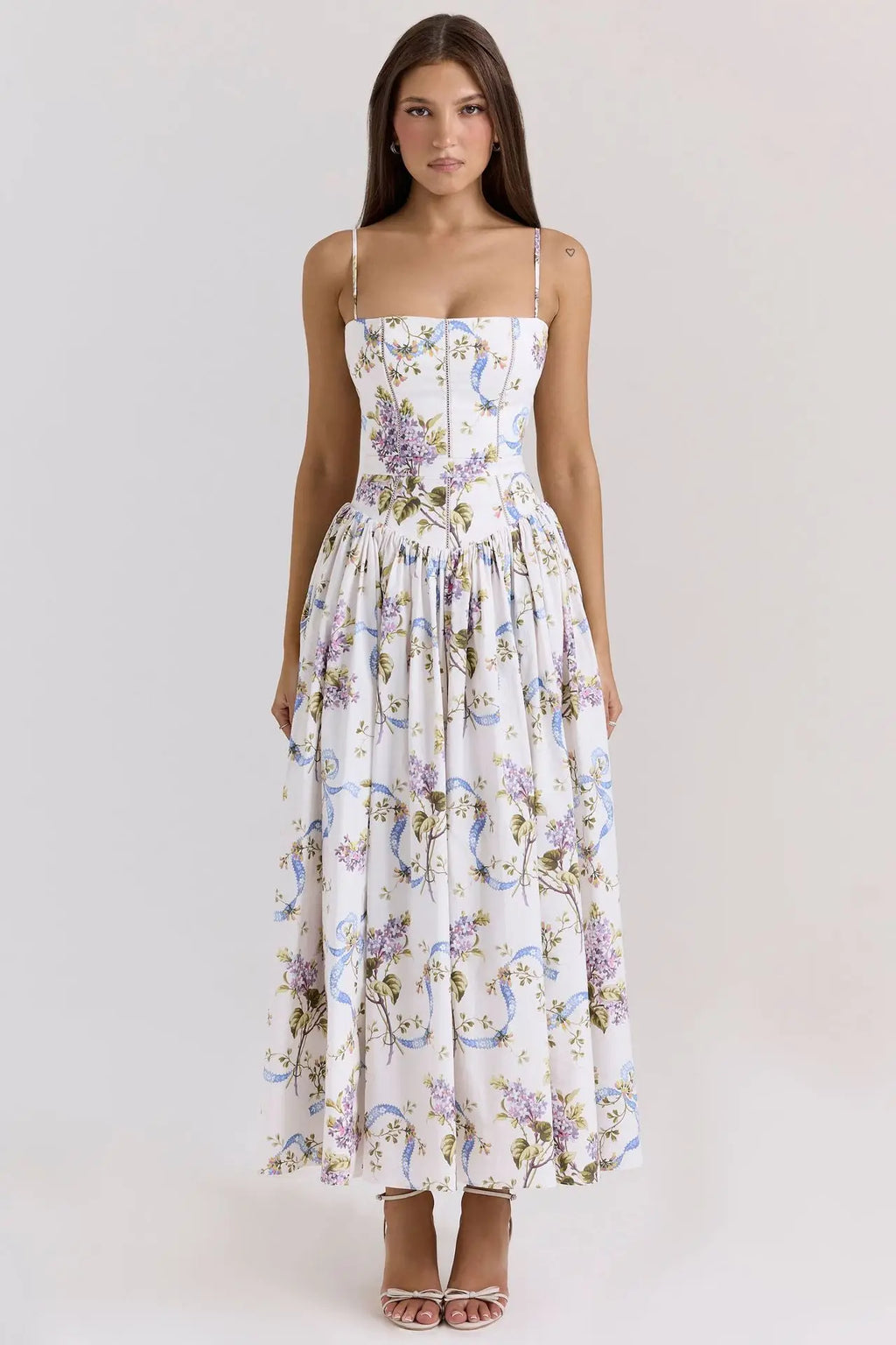 Midnight Bloom Maxi Dress