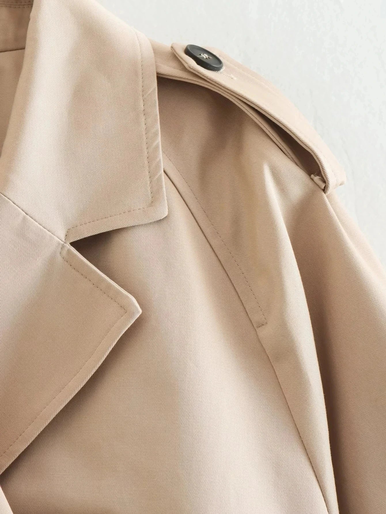 Ivory Symphony Double-Breasted Jacket