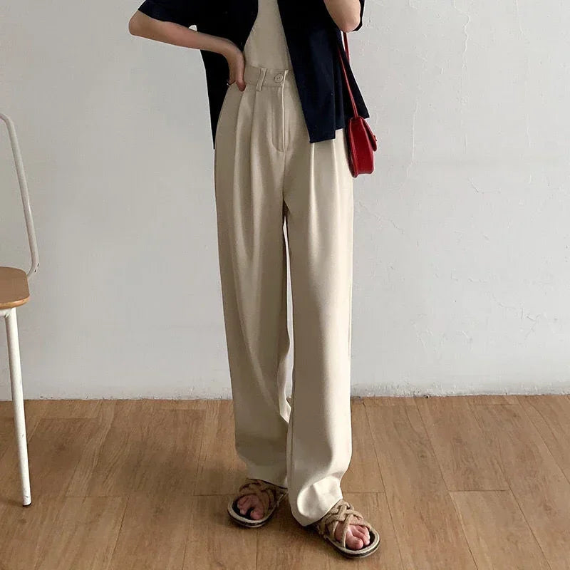 The Minimalist Monolith Wide Leg