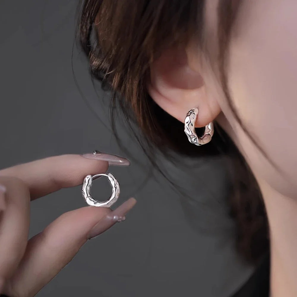 Industrial Grace Drop Earrings