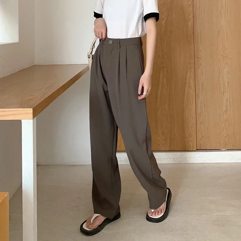 The Minimalist Monolith Wide Leg