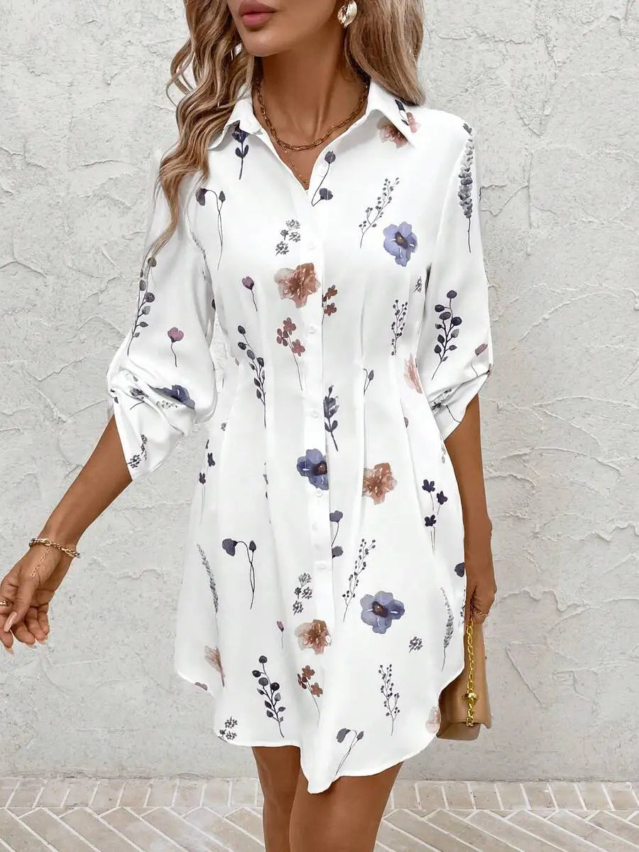 Botanical Muse Mini Dress