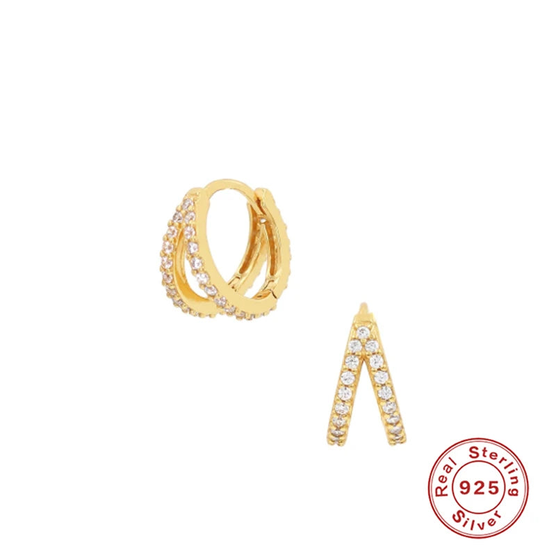 Radiant Dew Hoops Earrings