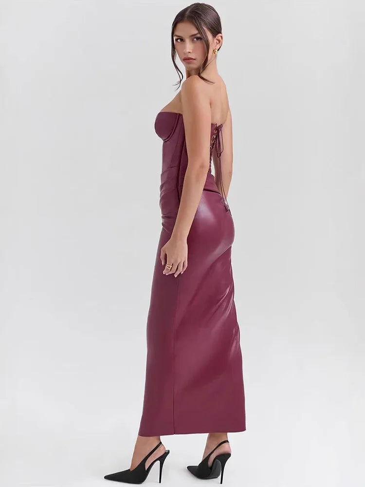 Serene Statuesque Maxi Dress