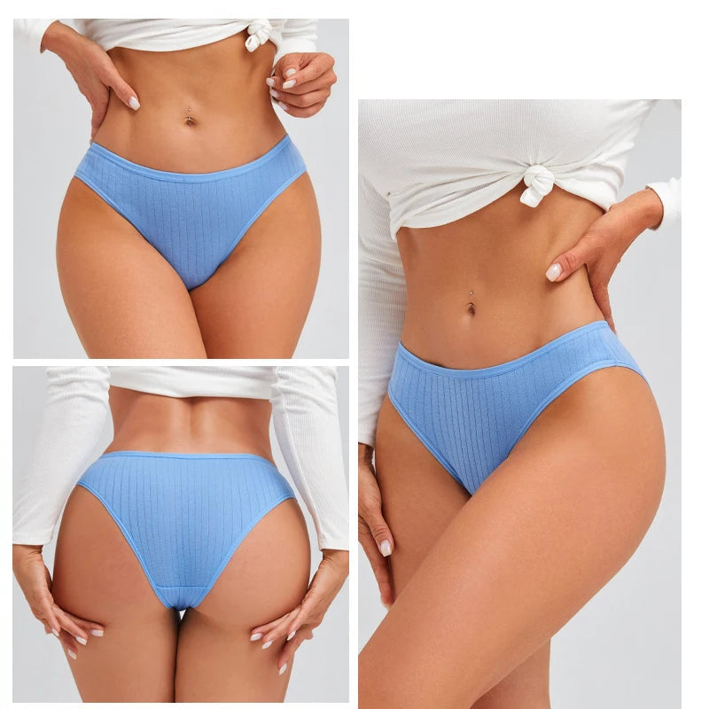 Serene Ribbed Undies 7PCS
