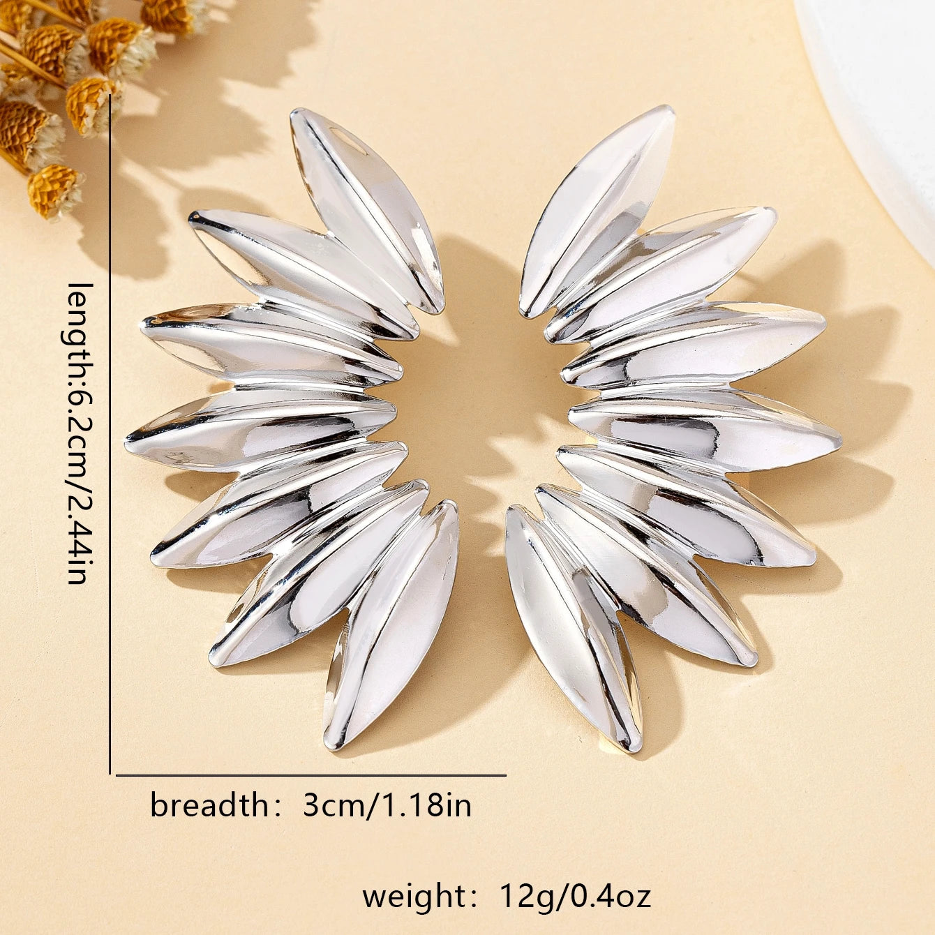 Liquid Metal Punk Studs