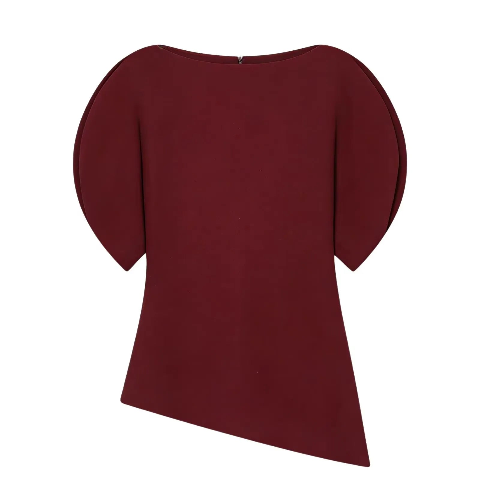 Sculpted Asymmetric Gala Top