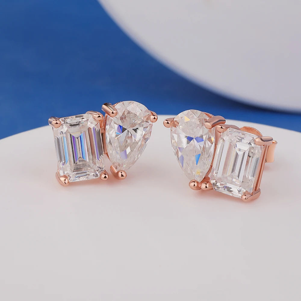 Earrings Dew of Grace Moissanite Studs