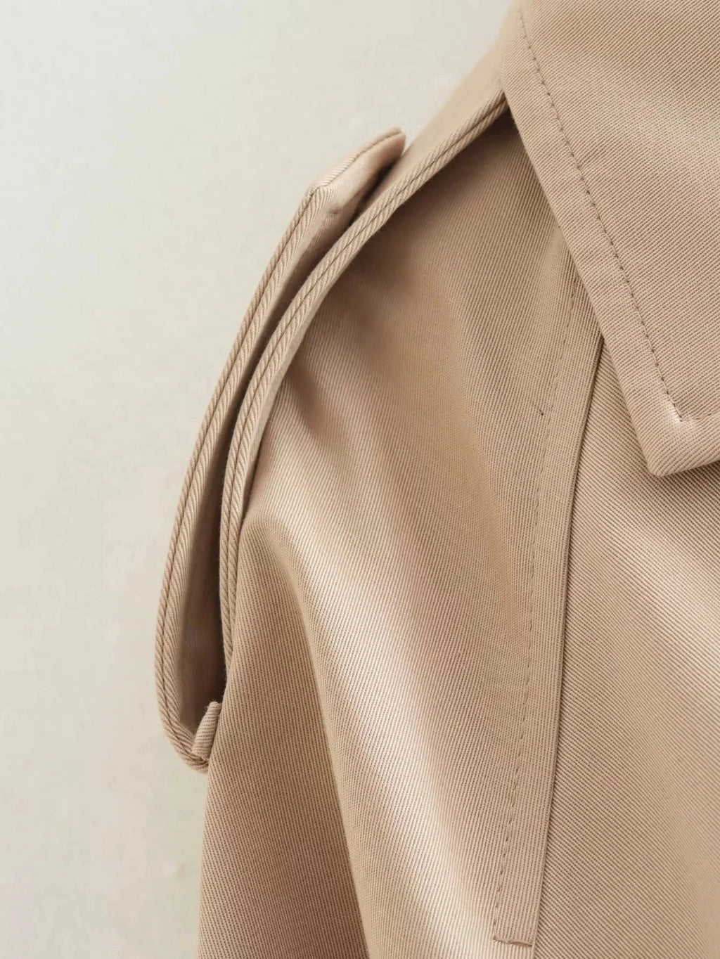 Ivory Symphony Double-Breasted Jacket