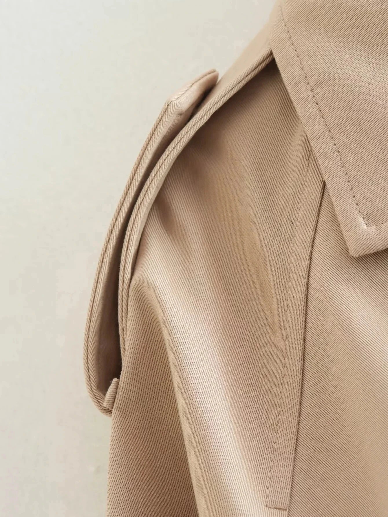 Ivory Symphony Double-Breasted Jacket