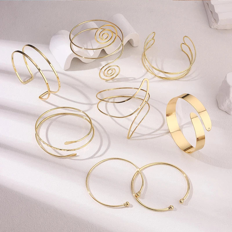Ethereal Aura Arm Cuff Set
