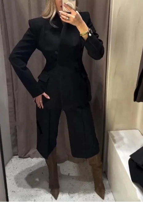 The Serene Autumn Suit