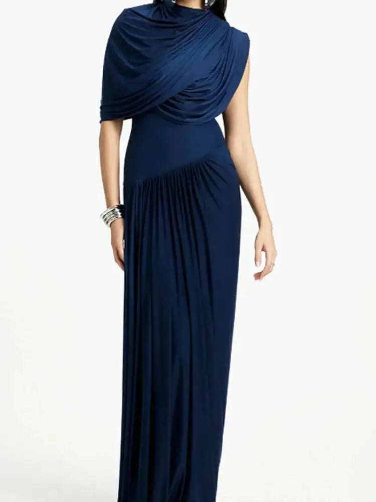 The Midnight Muse Ankle Gown