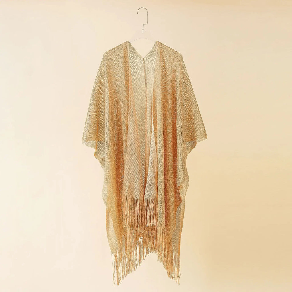 Azure Flux Minimalist Beach Cover Up