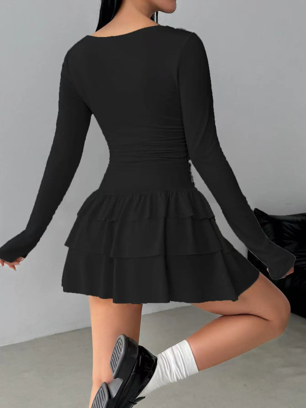 The Twilight Waltz Ball Gown Mini Dress
