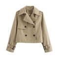 Urban Marfim Double-Breasted Jacket