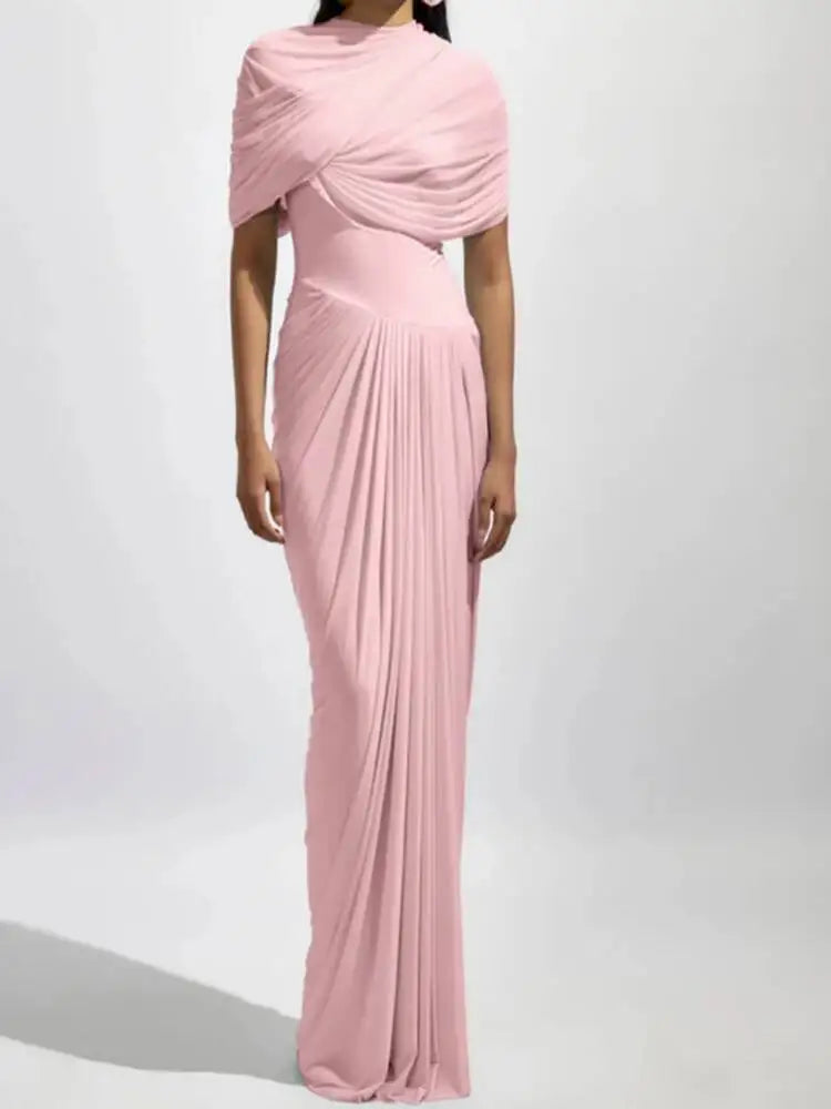 The Midnight Muse Ankle Gown
