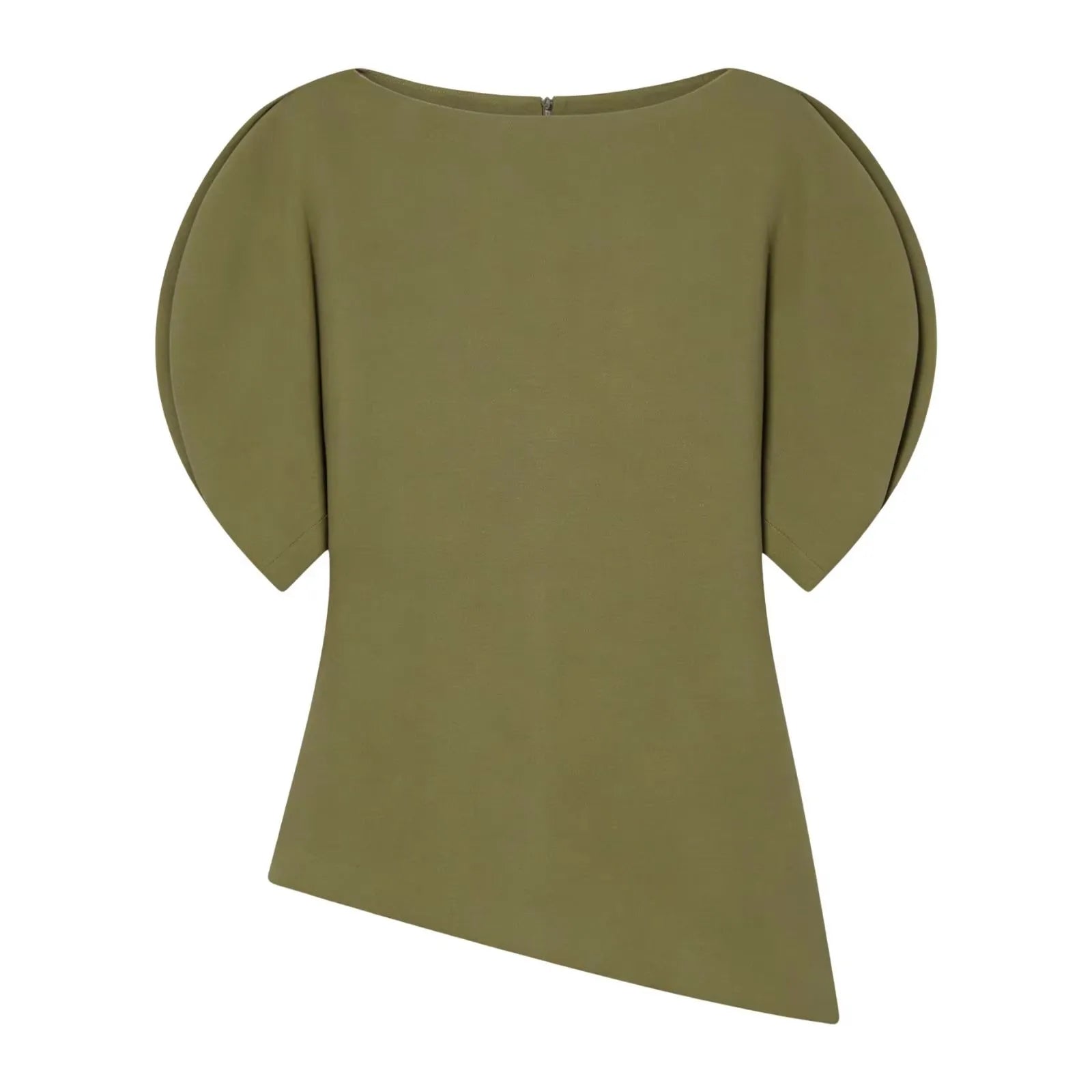 Sculpted Asymmetric Gala Top