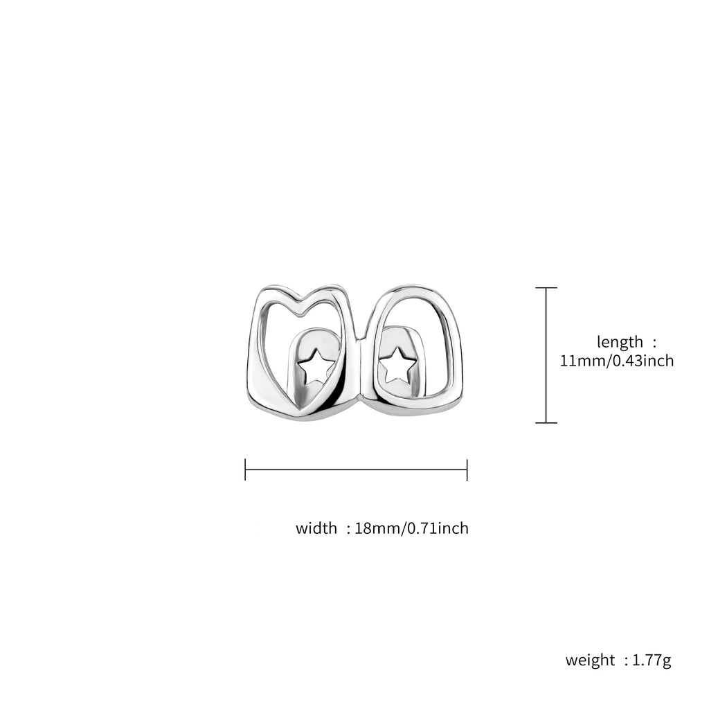 Luminous Heart Dental Grillz