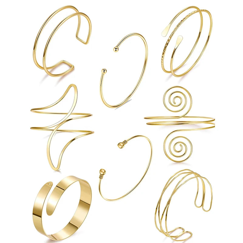 Ethereal Aura Arm Cuff Set