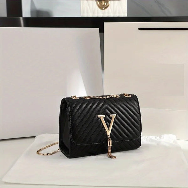 Elegant Sequin Crossbody Bag