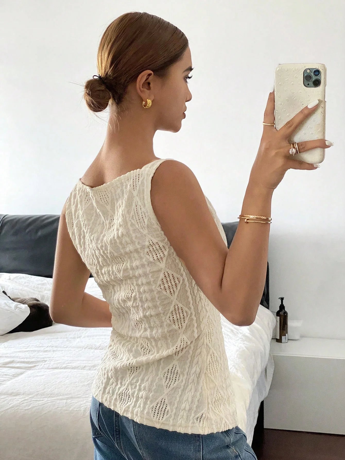 Shirt summer geometric