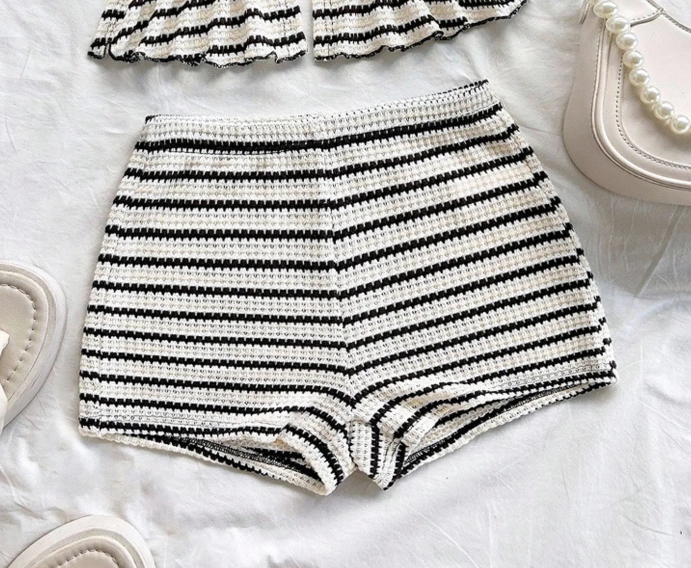 Striped Azure Resort Set