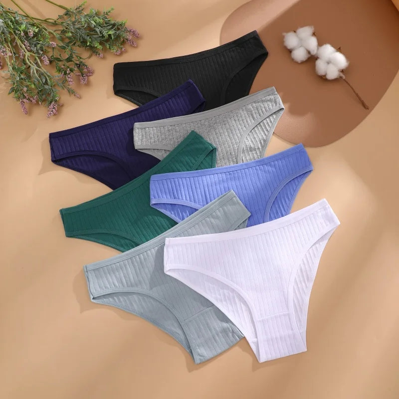 Serene Ribbed Undies 7PCS
