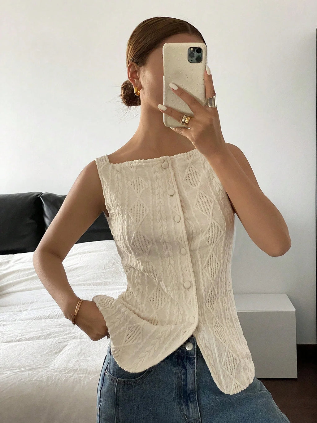 Shirt summer geometric