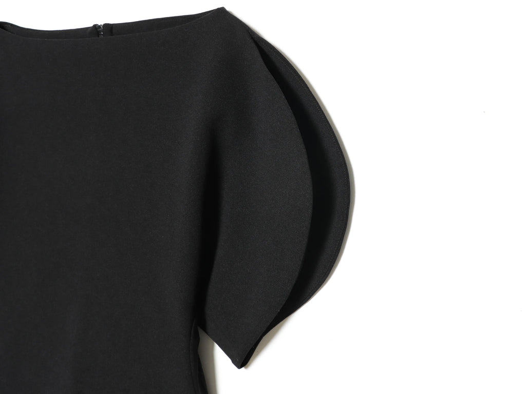 Sculpted Asymmetric Gala Top