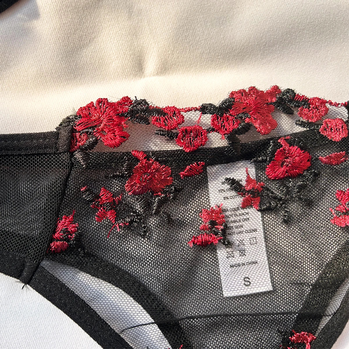 Floral Poetry Bra & Brief Set