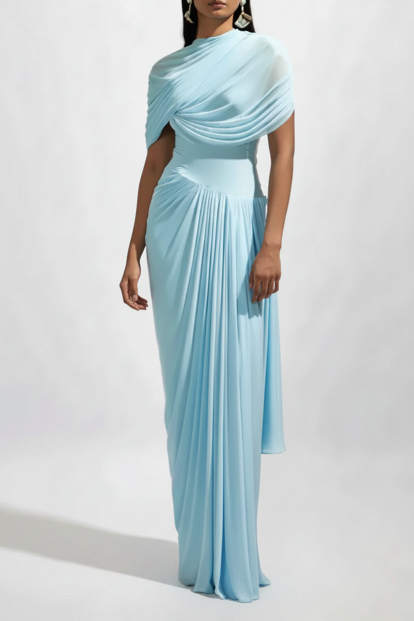 The Midnight Muse Ankle Gown