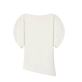 Sculpted Asymmetric Gala Top