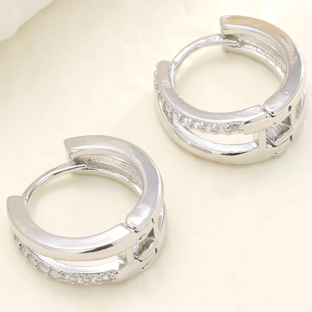 Polished Sphere Hoops