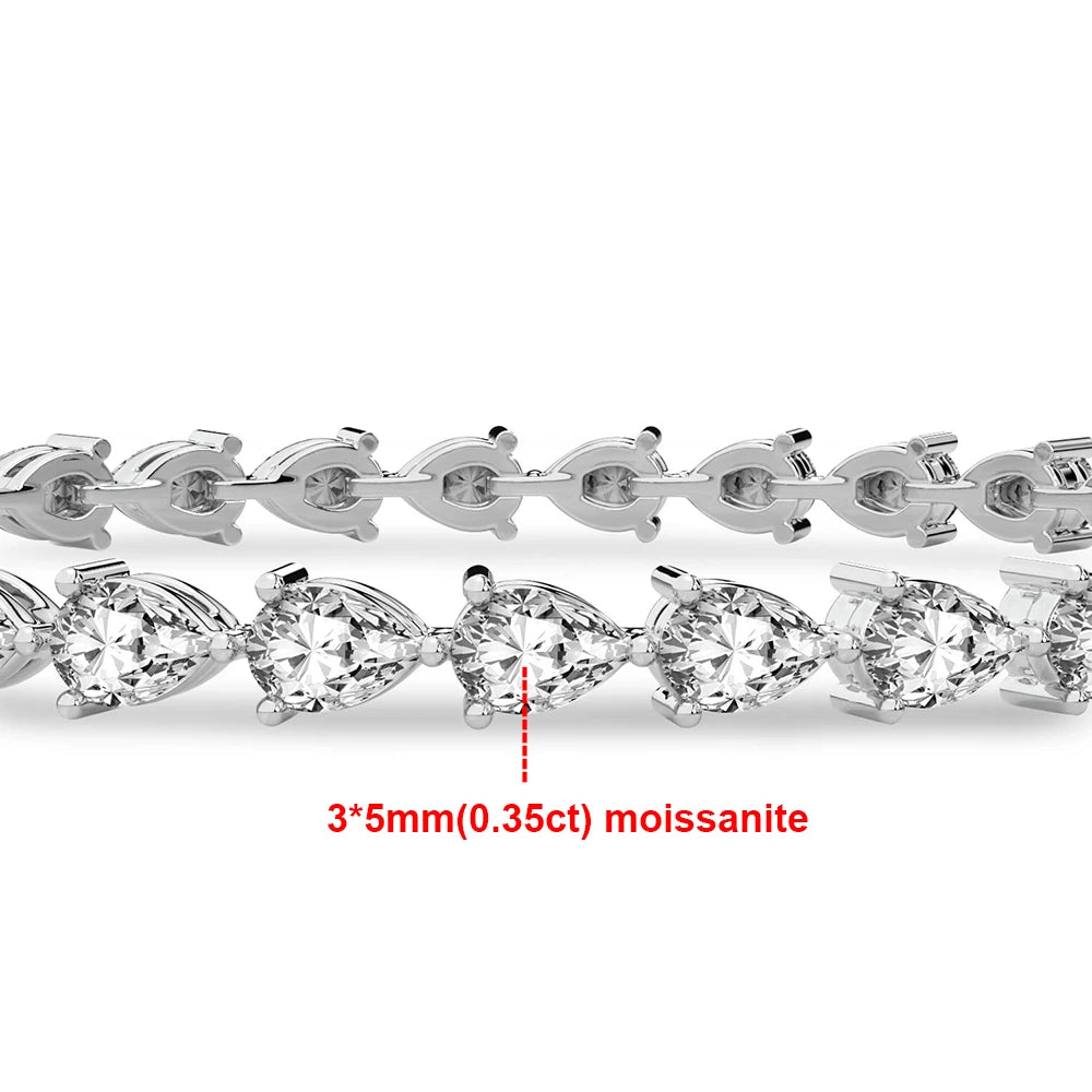 Cascade of Light Tennis Bracelet