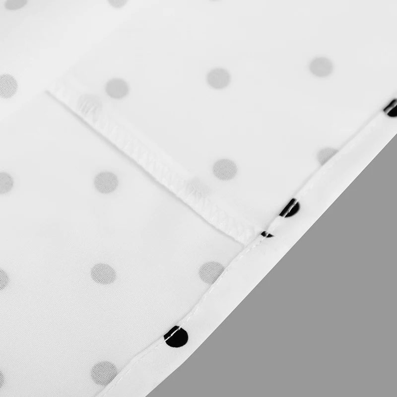 Midnight Dot Maxi Dress