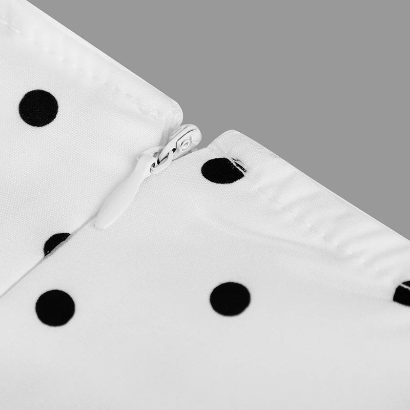 Midnight Dot Maxi Dress