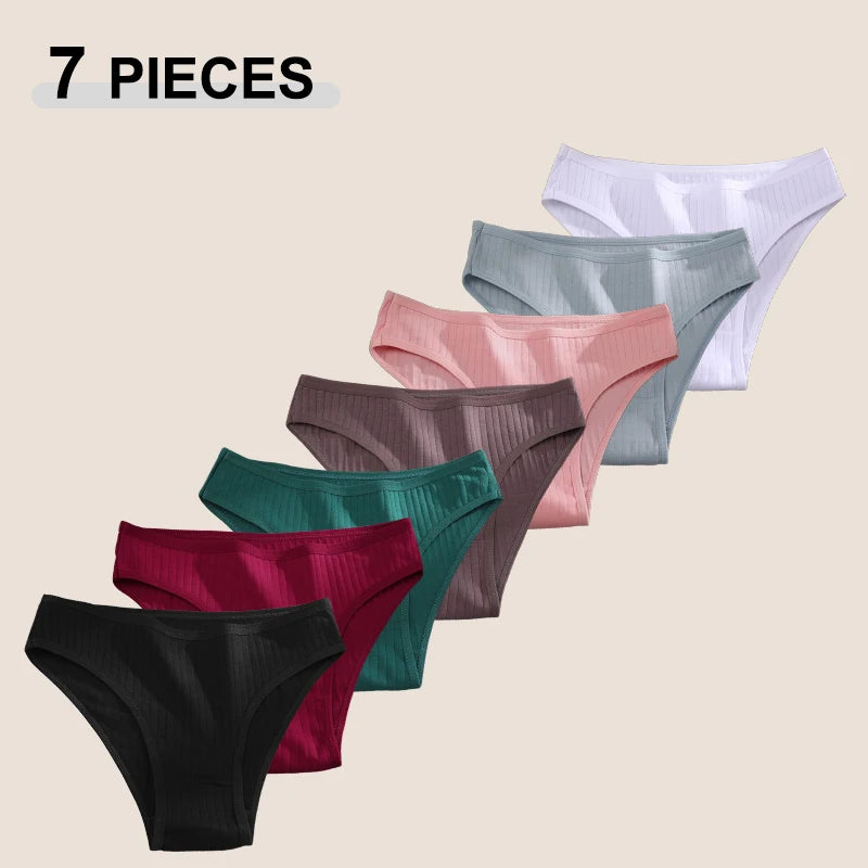 Serene Ribbed Undies 7PCS