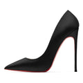 Midnight Silk Stiletto Shoes