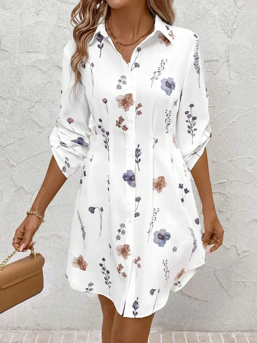 Botanical Muse Mini Dress