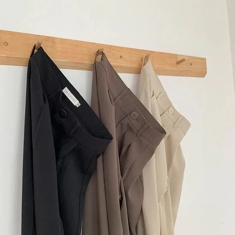The Minimalist Monolith Wide Leg