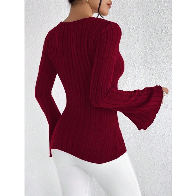 The Midnight Muse Flare Sleeve Tee