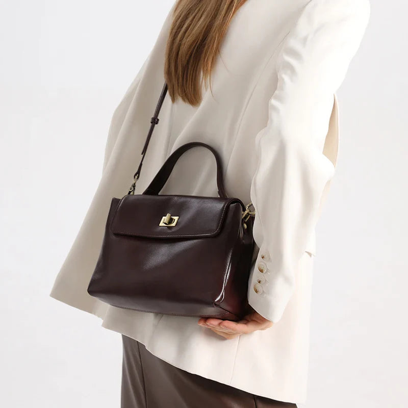 Elegant Leather Crossbody Bag
