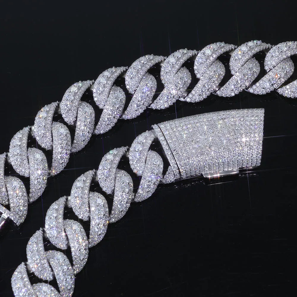 Sovereign 22mm Iced Rope Chain